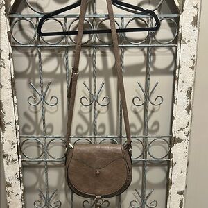 Source Unknown Taupe Crossbody Bag